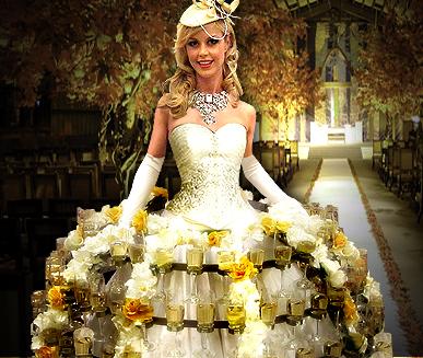 Champagne Diva dress rental - Michigan