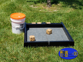 Giant yahtzee game
